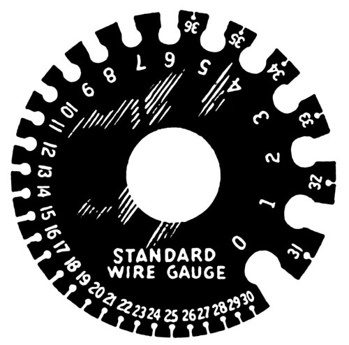 American Standard Wire Gauge Examples