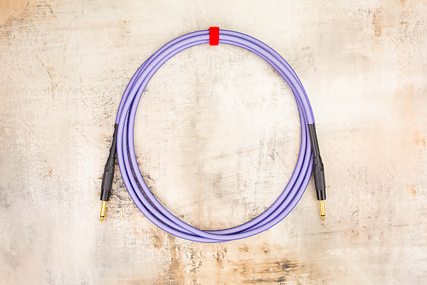  10' Standard in Ultra Violet with Neutrik Straight Gold to Neutrik Straight Gold