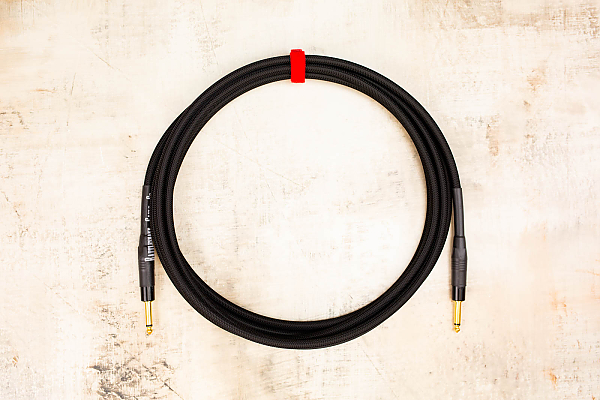  15' Standard in Black with Neutrik Straight Gold to Neutrik Straight Gold