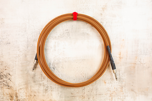 15' Standard in Copper with Neutrik Straight Nickel to Neutrik Straight Nickel