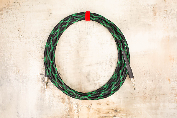  20' Standard in Black Ivy with Neutrik Straight Nickel to Neutrik Straight Nickel 