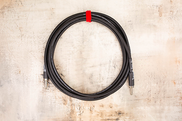 20' Speaker Cable in No Weave with Switchcraft 188 1/4" Straight to Switchcraft 188 1/4" Straight