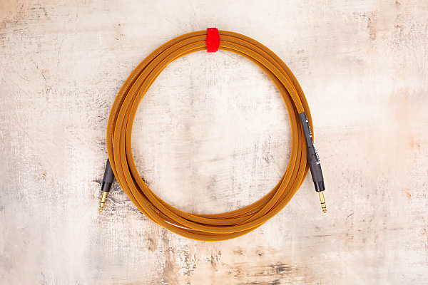  20' TRS in Copper with Neutrik Straight TRS Gold to Neutrik Straight TRS Gold 