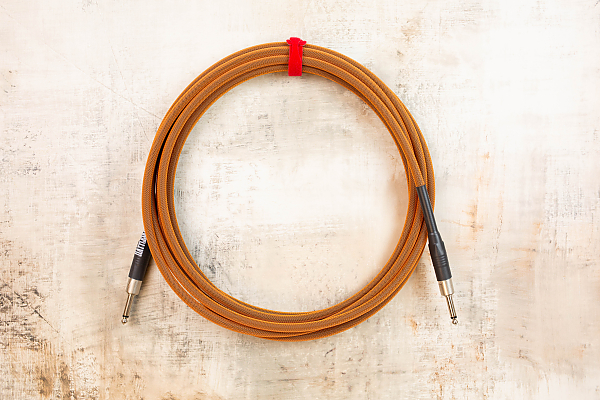 20' Standard in Copper with Neutrik Straight Nickel to Neutrik Straight Nickel