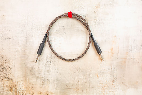 3' Speaker Cable in Snake Weave with Switchcraft 188 1/4" Straight to Switchcraft 188 1/4" Straight