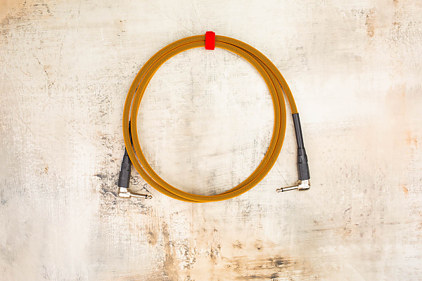  6' Standard in Copper with Neutrik Right Angle Nickel to Neutrik Right Angle Nickel 