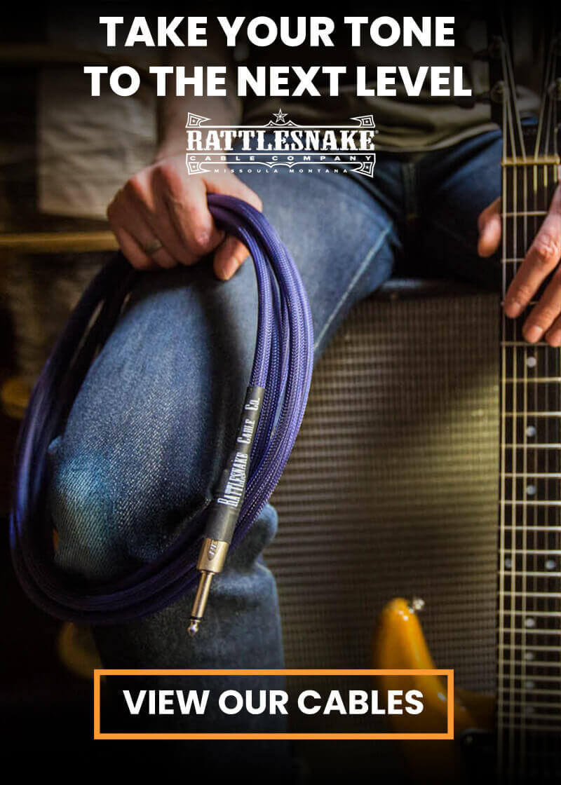 Best Custom and Handmade Guitar Cables | Rattlesnake Cable Company