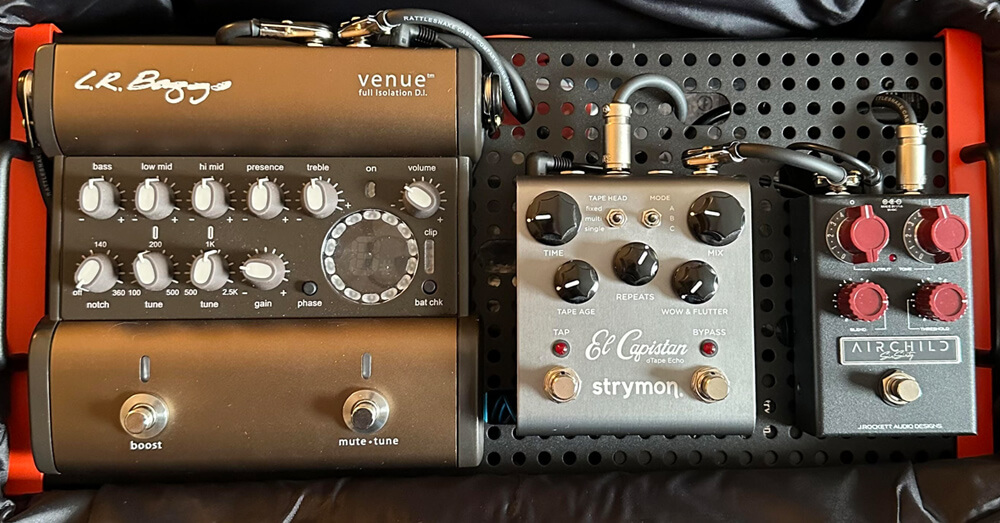 Pedal Line Friday - 3/14 - Saul M - Acoustic Board