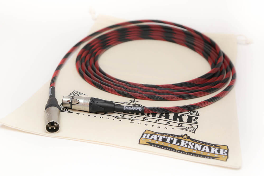Black Cherry XLR Cables
