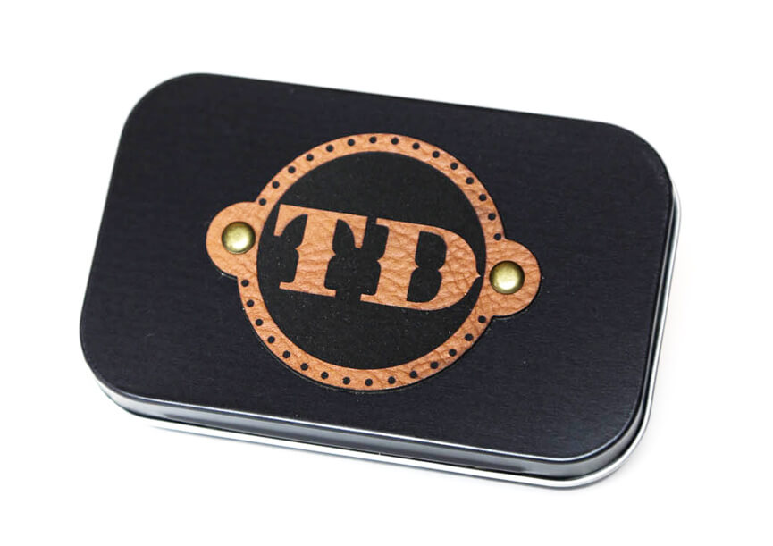 Custom Initial Pick Tins